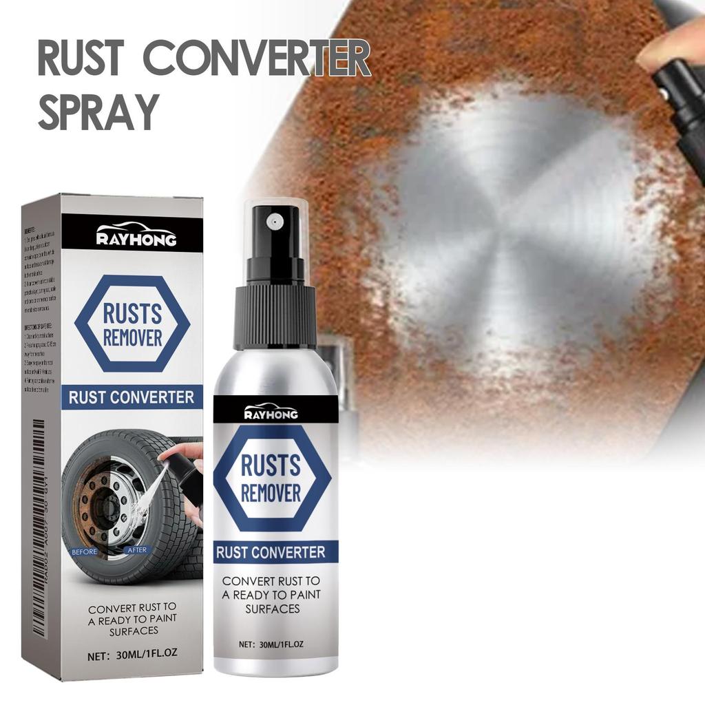 RAYHONG Anti Rust Converter Spray Car Wheels Tires Rims Door Locks Cleaning Rust Removing Retrofit Lubricant