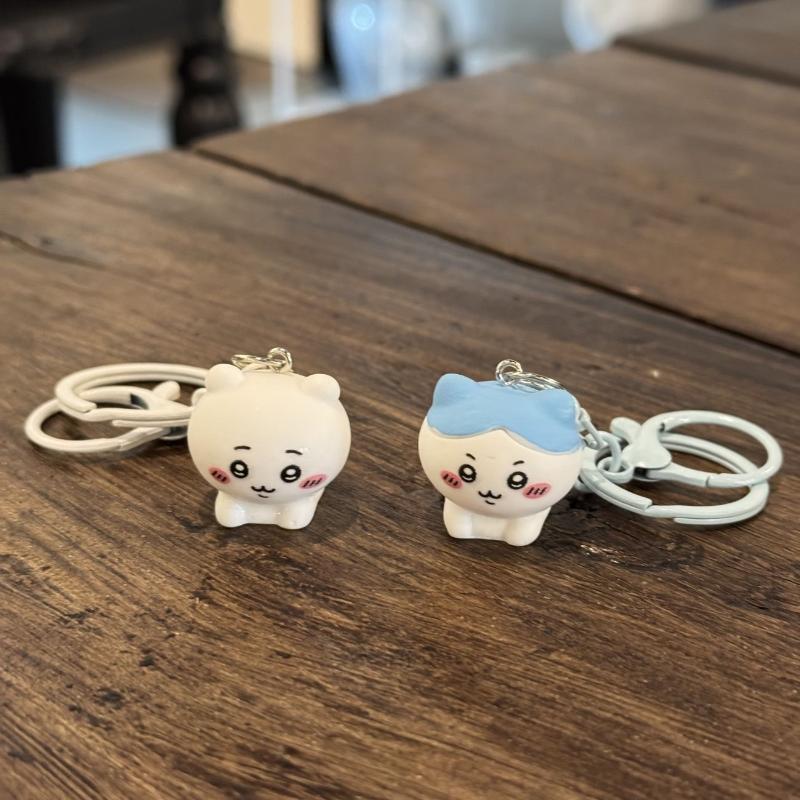 1/3 ks Kreslený klíč Přívěsek na ozdobu batohu Kawaii Anime Čikawy Hačivary Usagi Roztomilá panenka Klíčenka Děti Dívky Dárky