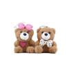 Bow Bear Dress Up Cartoon Doll Stuffed With Plush Pendant Bow Style Bag Dress