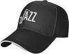 Jazz Saxophon Musik Grafik Baseballkappe Polyester Verstellbar Klassische Modekappe für Männer Frauen