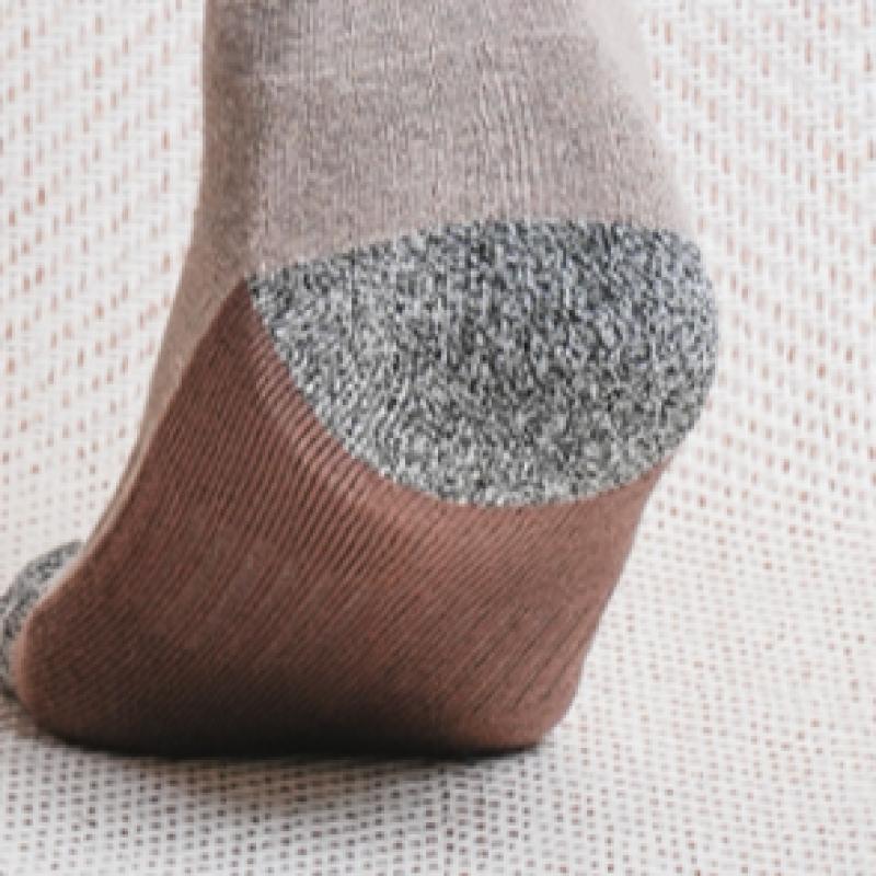 DaiSo EverlaSt Herren Wandersocke Lang Braun