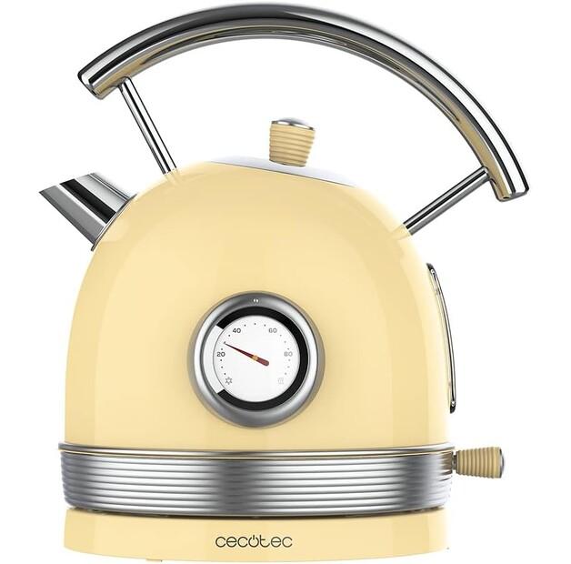 Kettle Cecotec Thermosense 420 Vintage Light Yellow (01484)