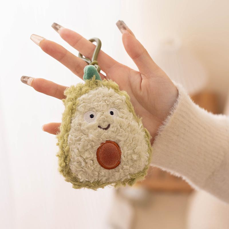 Cute Keychain Mobile Phone Bag Pendant Small Gift Car Accessories Creative Accessories Grab Machine Doll Doll