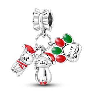 Copper Red Color Collection Heart Shape Charm Bead Charms Bead Charms Suitcase Pendant Compatible With Authentic Bracelets Lucky Jewellery Gifts