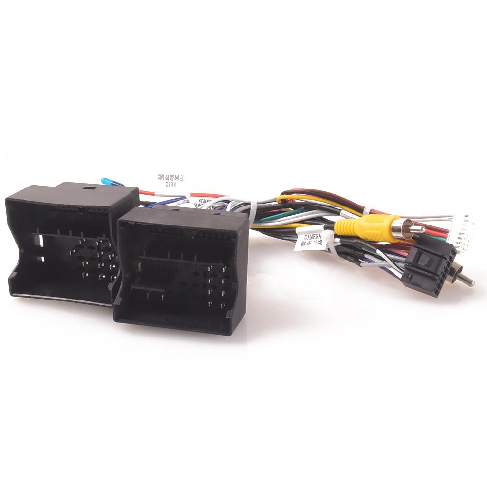 

Автомобильный Радио Стерео Жгут Проводки Кабельный Адаптер Android Quadlock для VW Golf MK5 MK6 MK7 для Skoda Octavia Fabia для SEAT cables