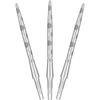 Target Darts Swiss Storm Onyx Dart Points  Set Of 3  26mm 30mm 35mm   Silver Gl