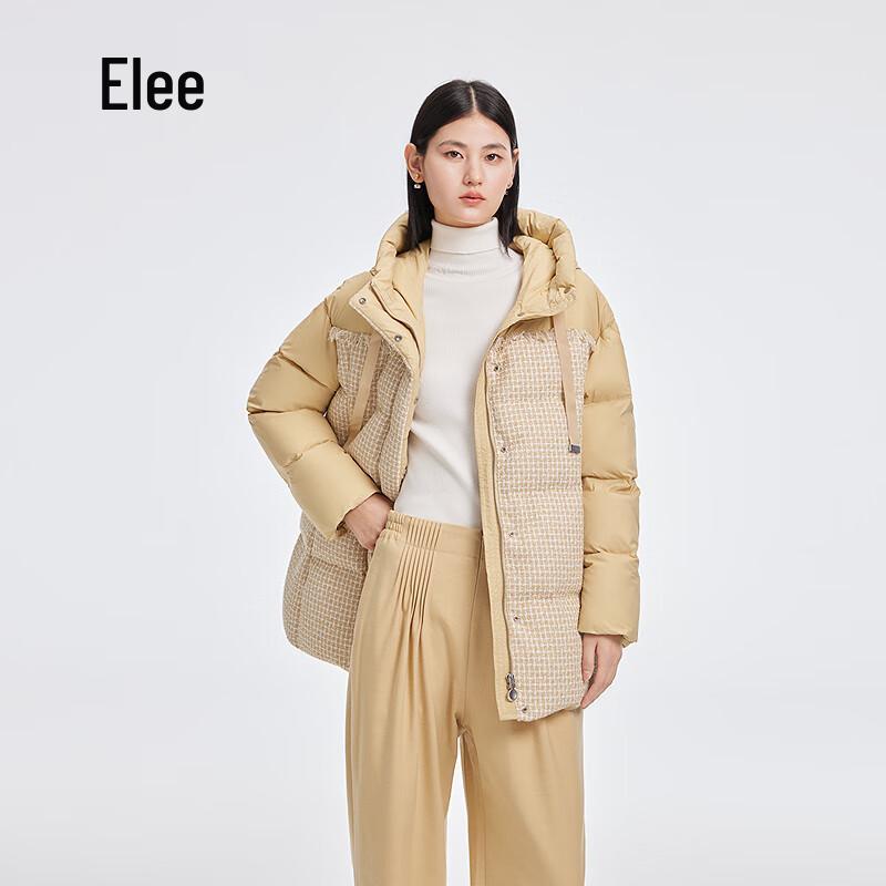 Aimer Women's Fashion Hooded Belted Duck Down Jacket