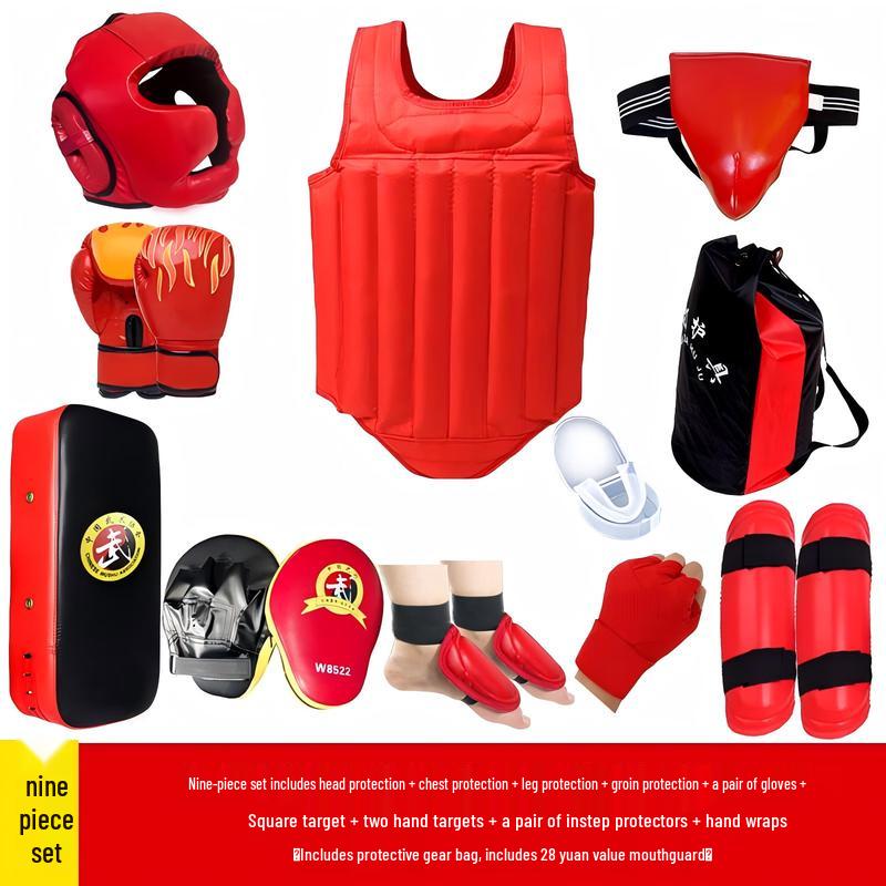 Combat Sanda Boxing Training Protective Gear Set