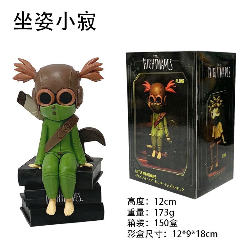 Hot Game Gk Little Nightmares Anime Figurine Six Figure Mono Action Figure Anime Game Pvc Action Figure Collectible Model Doll