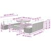 11 Piece Garden Sofa Set with Cushions Black Poly Rattan