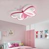 Children's lamp Pink butterfly ceiling lights girl boy's room LED ceiling lamp living room kindergarten decor Light fixture