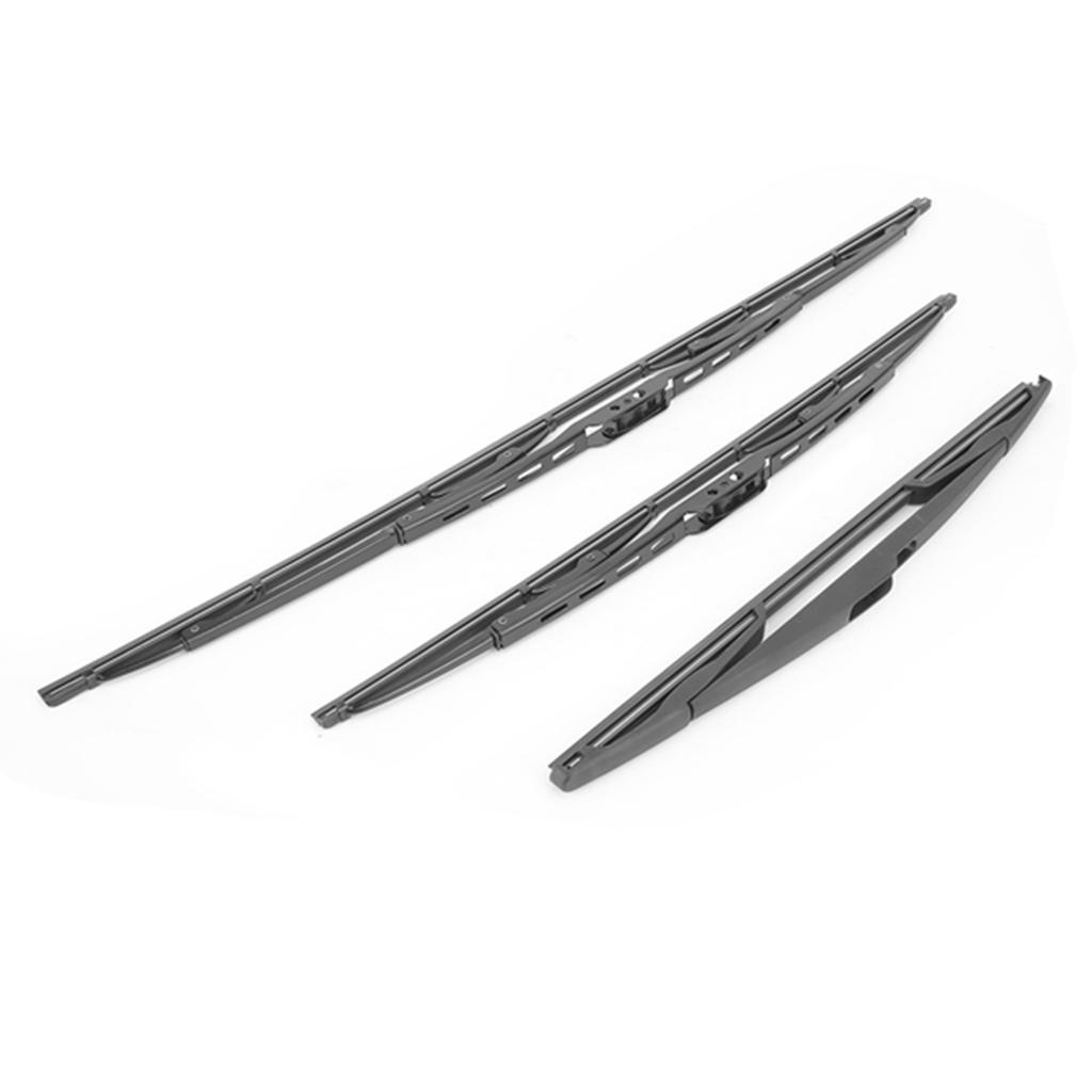 3ks/sada Přední a zadní stěrače Příslušenství Vhodné pro modely Citroen C3 Mk1 2002?2008