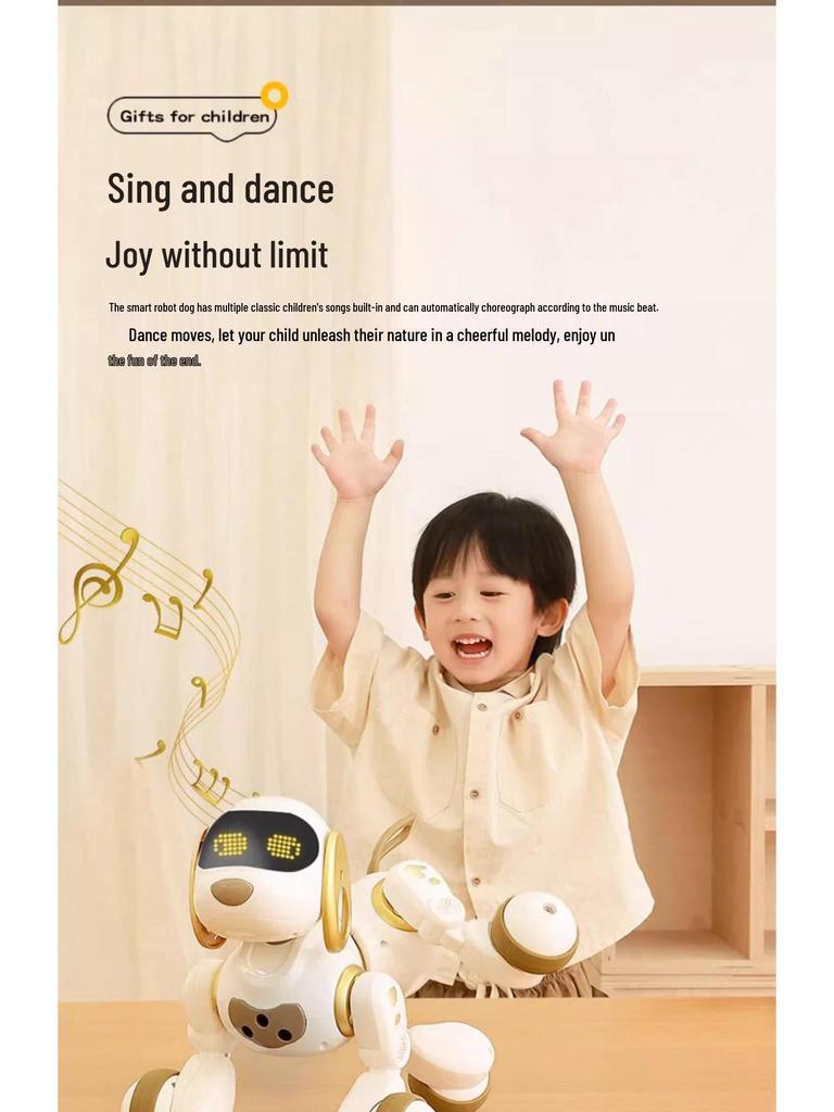 Smart Remote Control Robot Pet: Educational Toy for Kids - Dog & Cat Model, Perfect Year of the Horse Gift