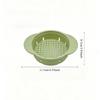Plastic Drain Can Filter with Ear Separation Residue Filter Dishwashing Sink Kitchen Wide Mouth Can Drain