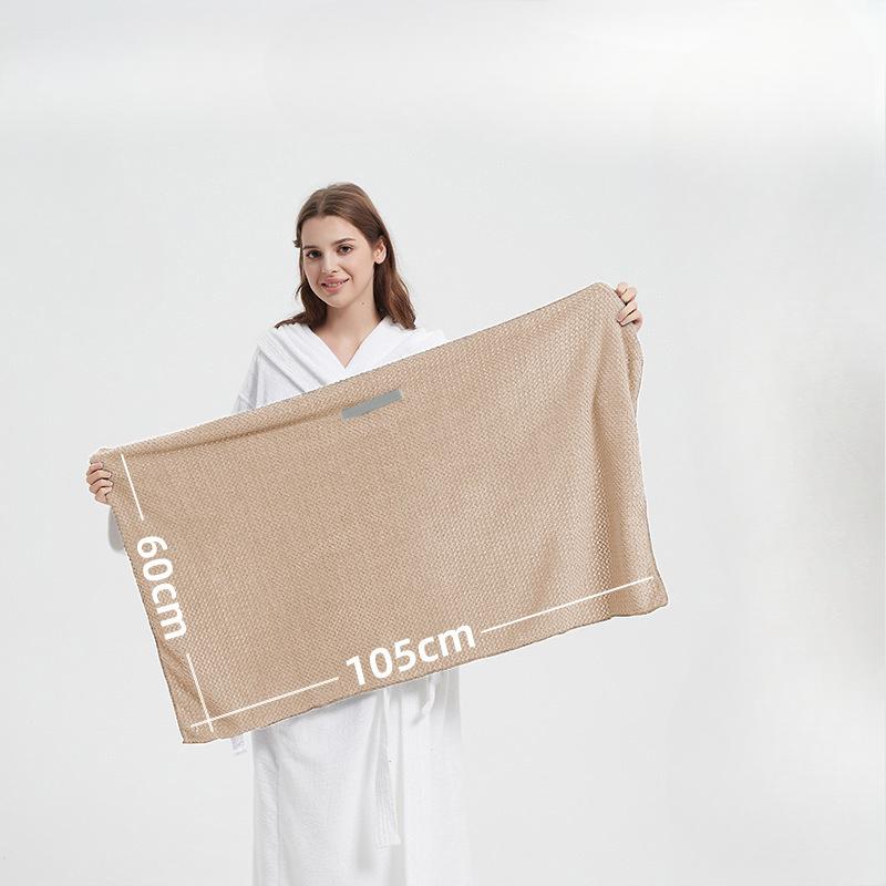 

Большое однотонное влаговпитывающее полотенце для сушки волос из микрофибры, полотенце-обертывание для волос с эластичной лентой, мягкое быстросохнущее полотенце 60x100cm хаки