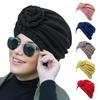 Casual Knitted Beanie Hat With Side Braid For Spring And Winter Fashion Accessories