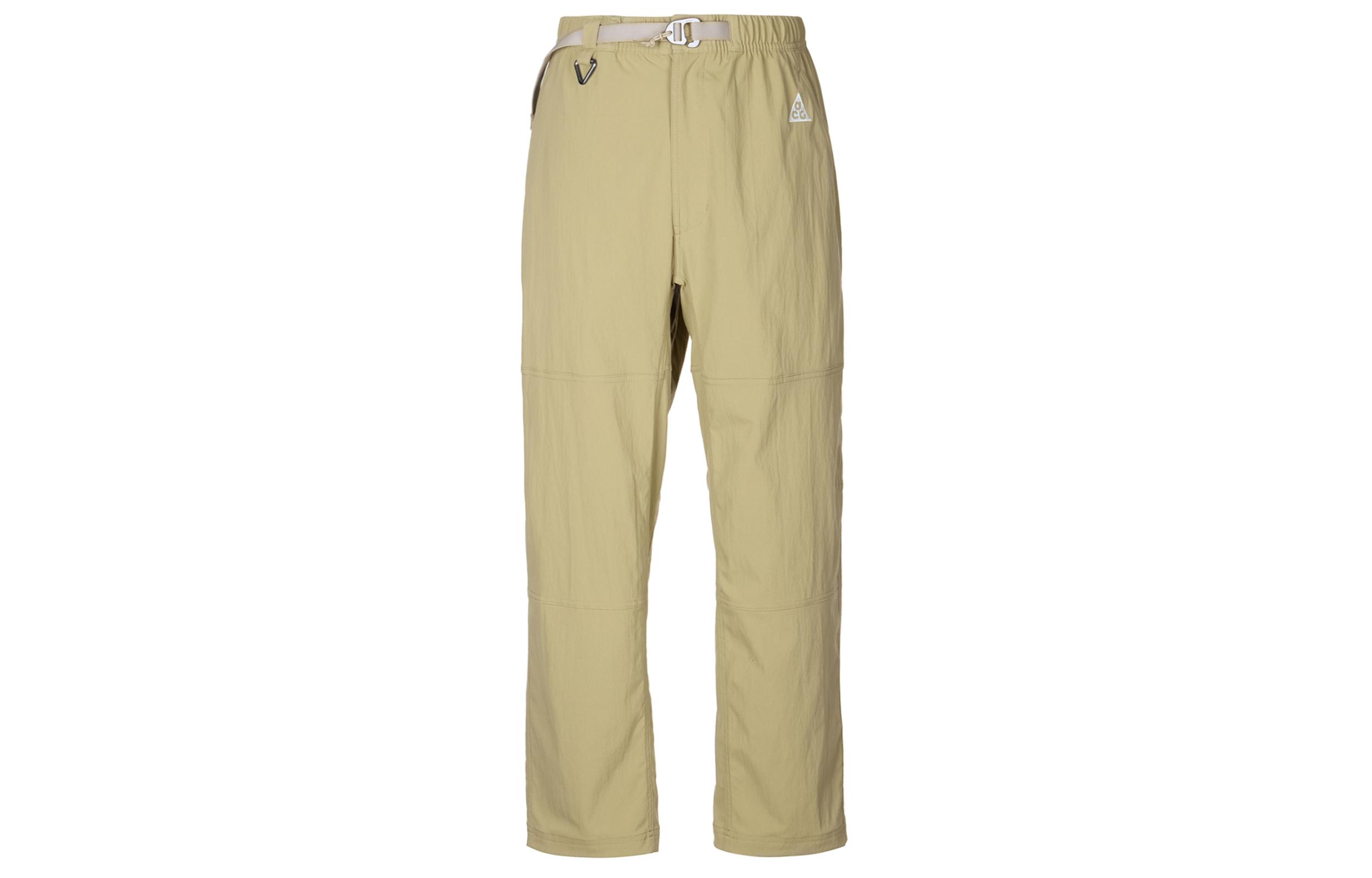 Nike Casual Pants Men s Khaki Moderate Straight Fit Pants FN2451-297 M