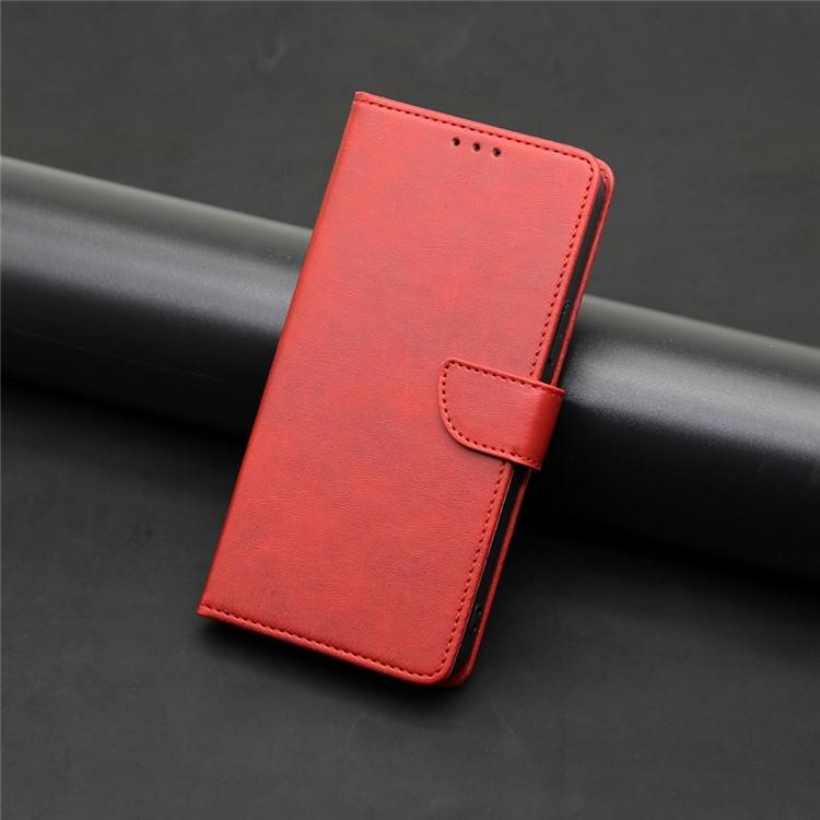 Leather Case for TECNO Spark 20 Pro+ Phone Shell Calf Texture Magnetic Wallet Cover