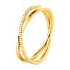 Sugar Cube Zircon Diamond Ring Does Not Fade Niche Design Plain Ring Titanium Steel Index Finger Ring Ins Simple Ring