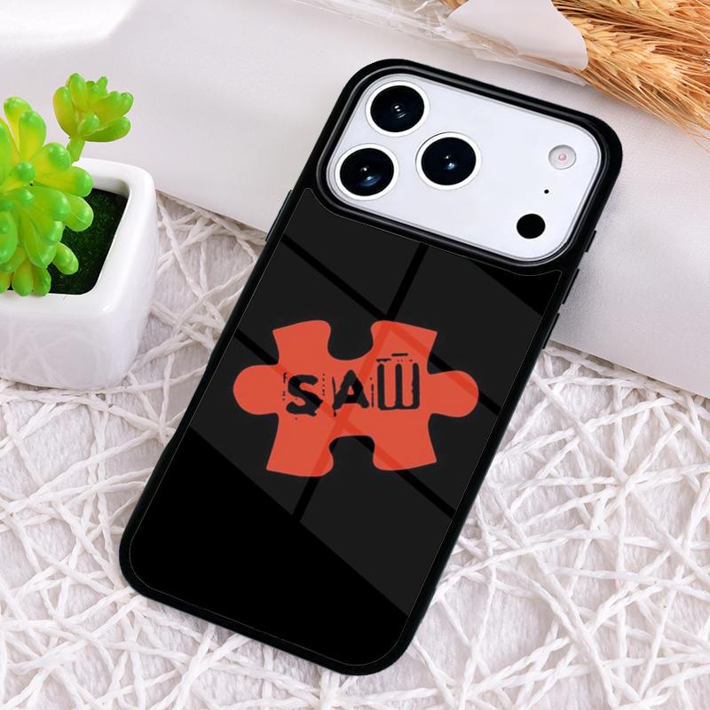Jigsaw Saw soft Phone Case for iPhone 17 Air 16 15 11 12 14 13 Pro Max Shockproof Cover