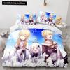 Genshin Impact Bedding Set Single Twin Full Queen King Size Game Anime Bed Set Aldult Kid Bedroom Duvetcover Sets 3D Print Anime