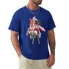 Medieval Knight In Armor On Horse T-Shirt Summer Tops Animal Prinfor Boys New Edition Fruit Of The Loom Mens T Shirts