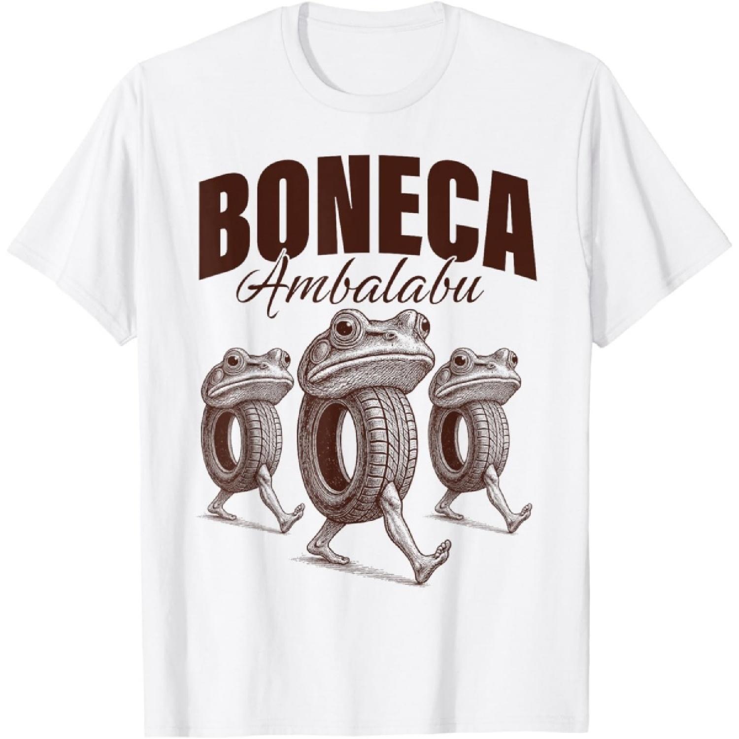 Футболка с мемом Boneca Ambalabu Funny Italian Brainrot Humor Gen Z S
