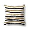 Polyester Pillow Case Decoration Home Gilt Printing Pillow Case Waist Cushion Cover Car Cushion Head Cushion Cover