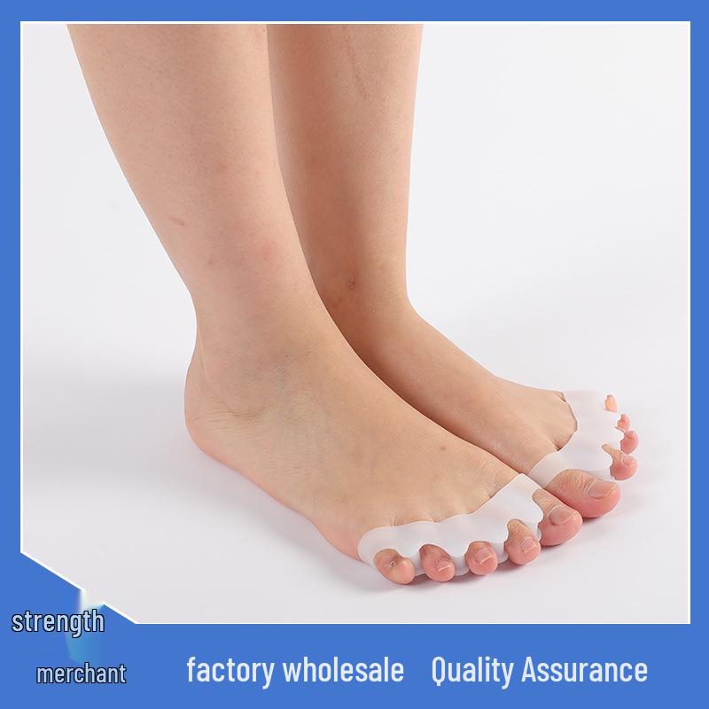 Five-Hole Bunion Corrector & Toe Separator for Overlapping Care