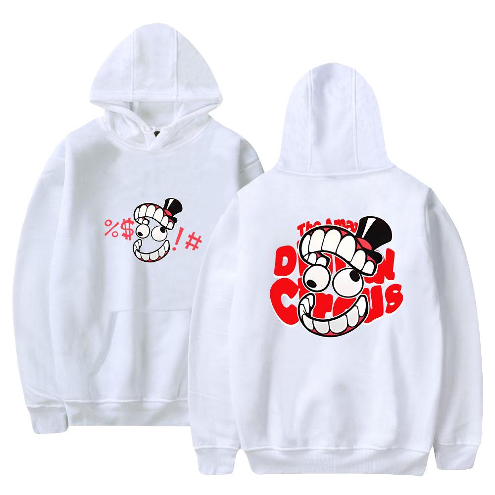 Unisex The Amazing Digital Circus Anime Hoodie Sweatshirt Printed Streetwear Hoodies for Couples Men Women