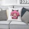 Cute TTokyo MMew Mew Various Sizes Square Pillow Case For Car Home Bedchamber Decor Custom Valentine gift