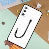 Fish Hook Fishing Soft Case For Samsung Galaxy S24 Ultra S9 S10 S20 S22 S23 Plus S21 FE S25 Ultra Funda Cover