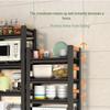 Beifu Multi-functional Carbon Steel Kitchen Storage Rack
