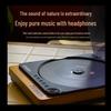 THINKYA HIFI Lettore CD Portatile Retro con Altoparlante Bluetooth Spina CN (adattatore incluso)