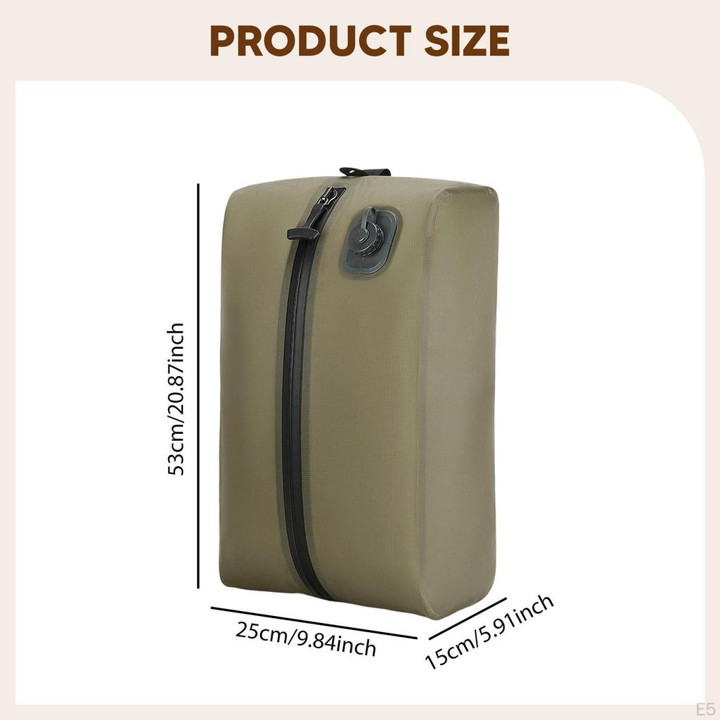 Travel Vacuum Storage Bag Clothing Compression Multipurpose for Outdoor Vacation Camping