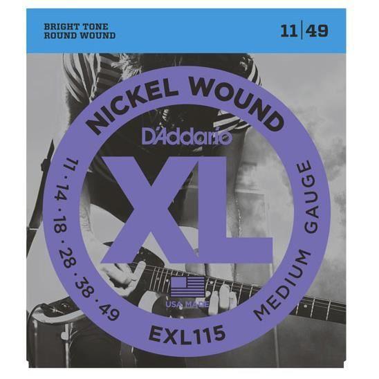 D'Addario EXL115, Guitare, Electrique