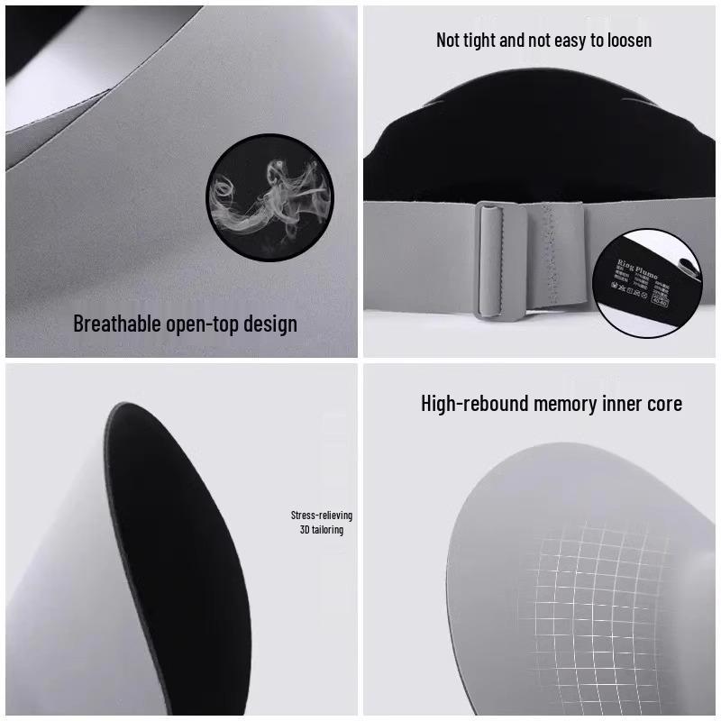 Women's UV Protection Visor Hat with Face Covering and Large Brim