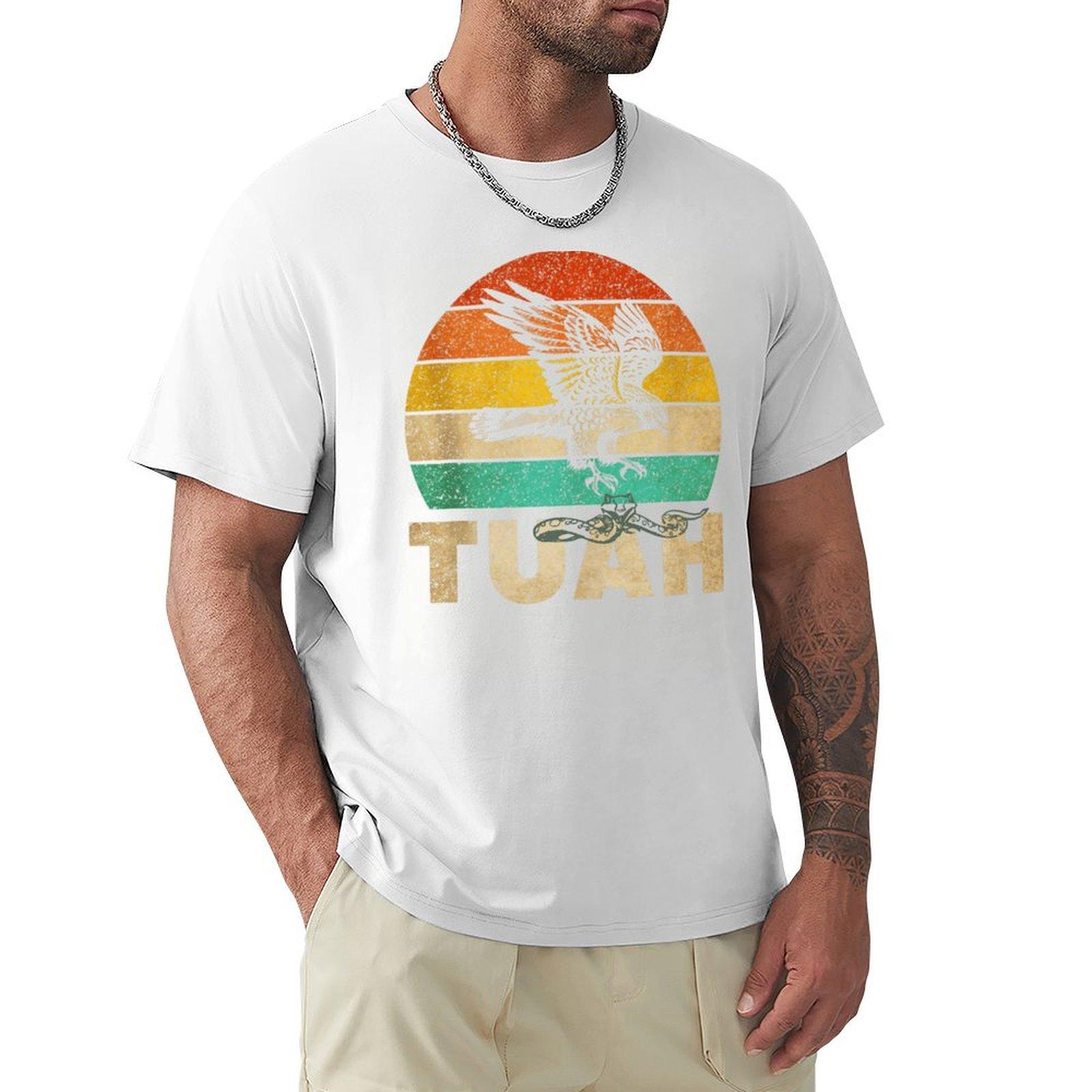 Hawk Tuah Funny Inappropriate Joke Adult Humor Co TShirt Tshirts oversize cheap stuff men clothings S