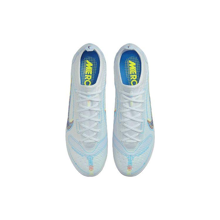 Nike נעלי סניקרס יוניסקס Mercurial Vapor 14 Elite FG Progress Pack אפור כדורגל-אפור כחול-ים בהיר DJ2837-054
