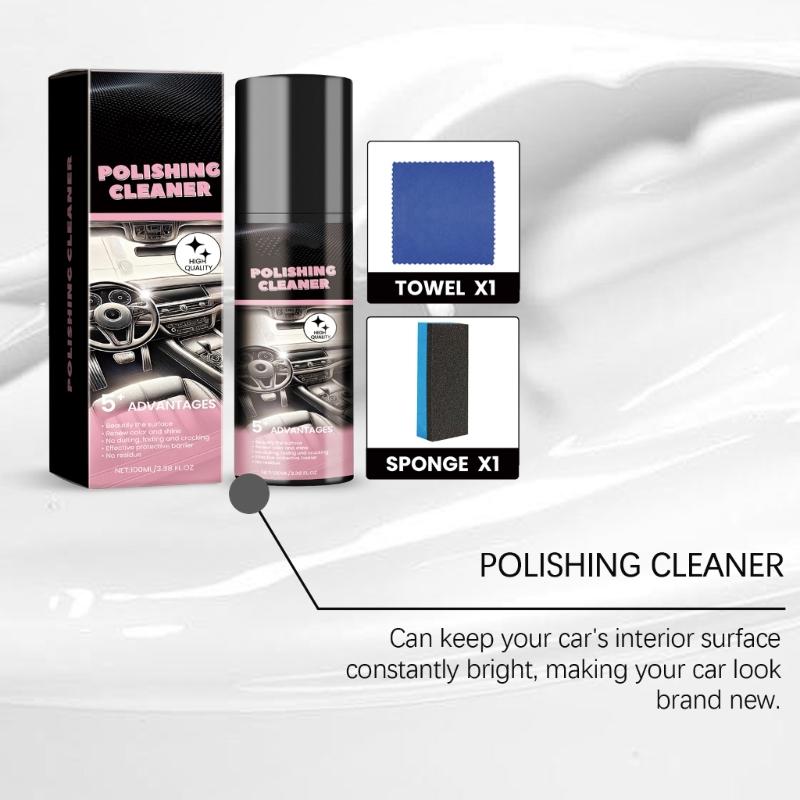 Car Plastic Restorer Coating Agent Auto Plastic Rubber Exterior Repair Clean Refresh Restoration Agent