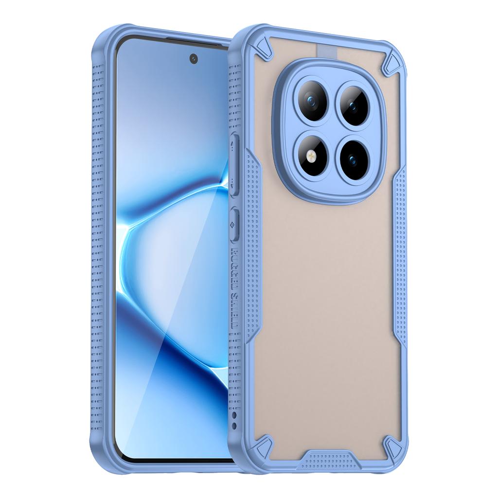 For Xiaomi Poco M8 Pro 5G/Redmi Note 15 Pro+ 5G (Global) Case PC + TPU Semi-Transparent Frosted Finish Protective Phone Cover
