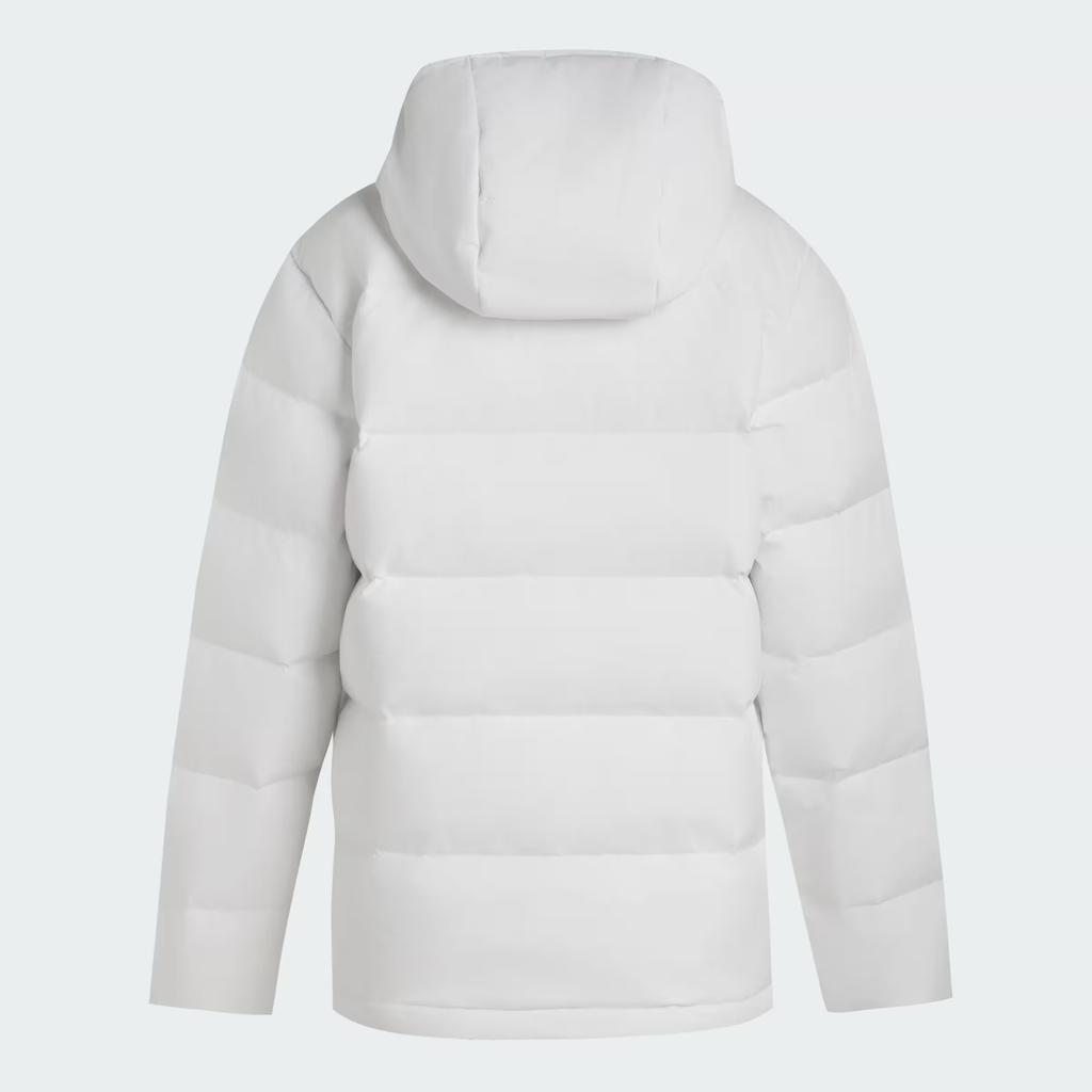 Adidas Helionic Hooded Solid Color Warm Down Jacket Women Jacket White KG3149