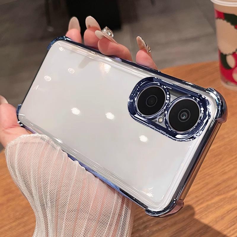 Enjoy 81 Mobile Phone Case Airbag Anti-drop Soft Case Play 11Plus Decompression Rotating Magnetic Bracket Protective Cover