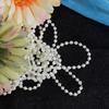 10m Long Bead String ABS Imitation Bead Decorative String for Ornament Home DIY ToolBeige
