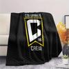 Columbus Crew Print Flanelldecke, Hohe Qualität, Bequem für alle Jahreszeiten, Heimdekoration, Wärme und Komfort