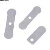 10pz Piastre Valvola Compressore d'Aria Lamiera di Alluminio Argento Per Compressore d'Aria Silenzioso Senza Olio Set Piastre Valvola Compressore