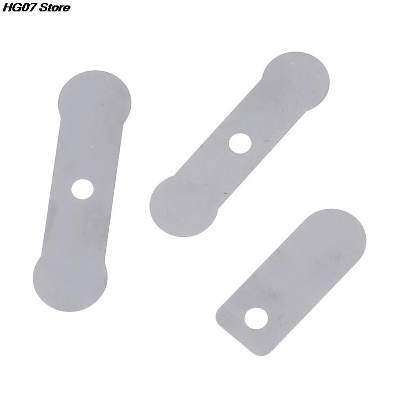 10pz Piastre Valvola Compressore d'Aria Lamiera di Alluminio Argento Per Compressore d'Aria Silenzioso Senza Olio Set Piastre Valvola Compressore