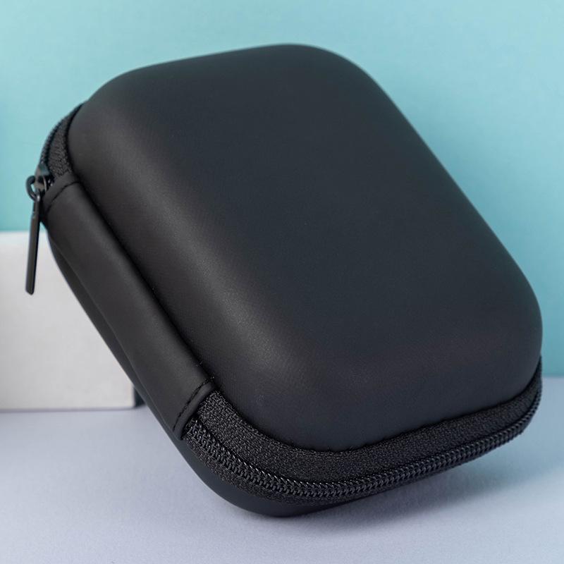 Multifunctional USB Cable & Earphone Storage Bag with Zipper