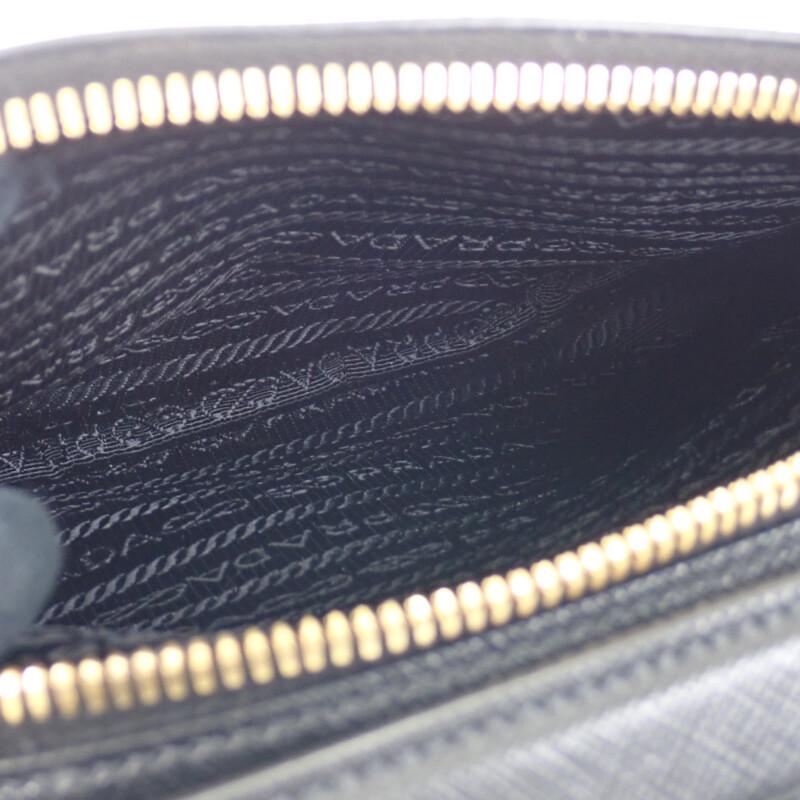 PRADA  1BH123 Shoulder Bag NERO/black Safiano Women