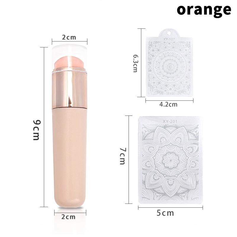 

Силиконовые аппликаторы для дизайна ногтей, многоразовые хромированные блестки для нанесения маникюра, легкий пигмент, силиконовая кисточка для ногтей